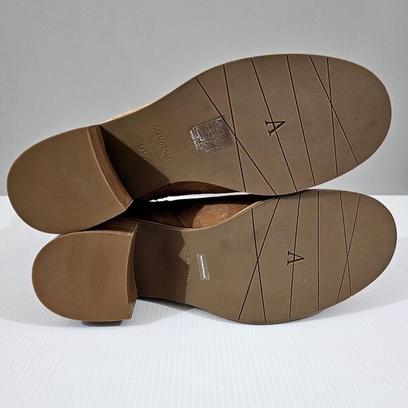 NEW Aquatalia Bellamy Ankle Boot Womens 9.5 Brown Suede Water Resistant Designer - Picture 12 of 14